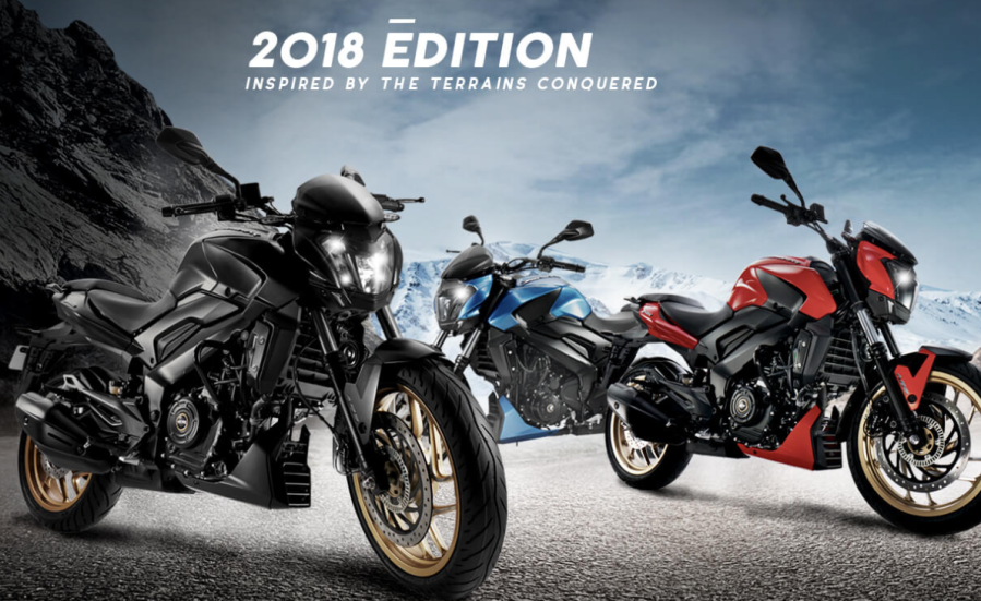 Bajaj Dominar gets 3 new colors and gold wheels for 2018 edition